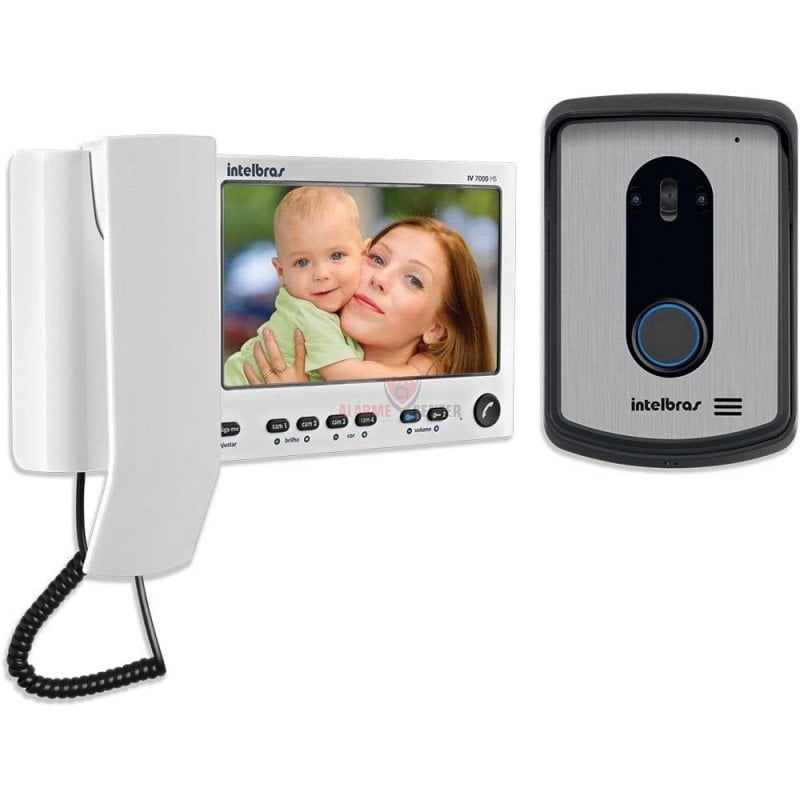Kit Intelbras Vídeo porteiro com monofone IV 7010 HS