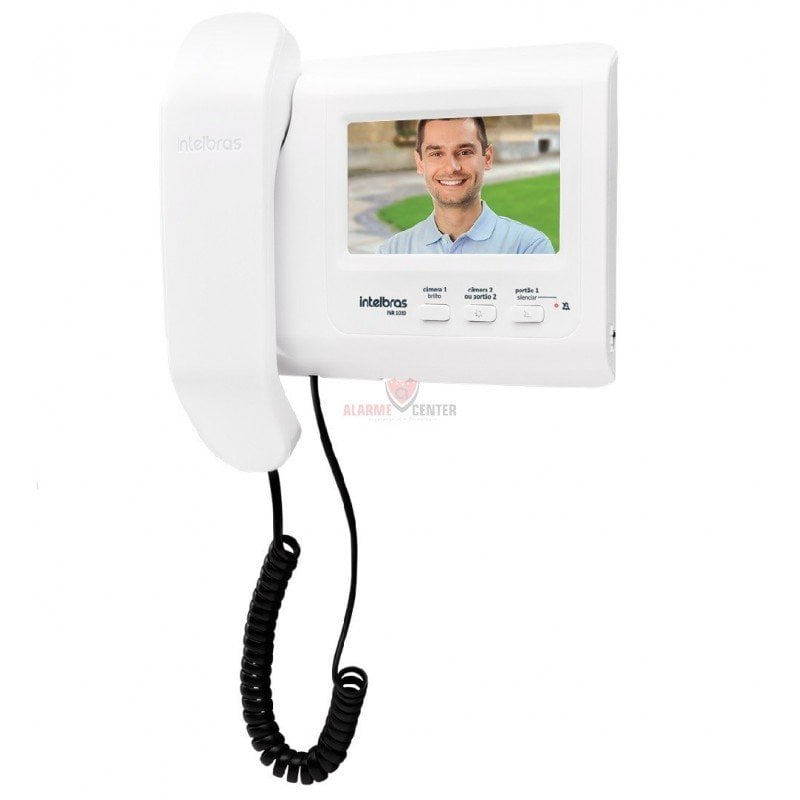 Video porteiro Intelbras 2 câmeras modelo IVR 1010