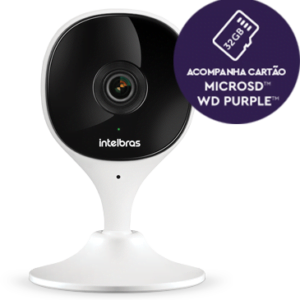CAMERA DE VIDEO WI-FI FULL HD IMX C C/ MICROSD 32GB - INTELBRAS