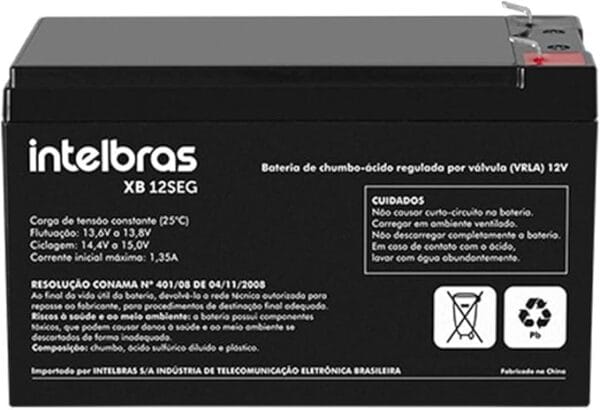 Bateria Intelbras XB 12Seg 12v